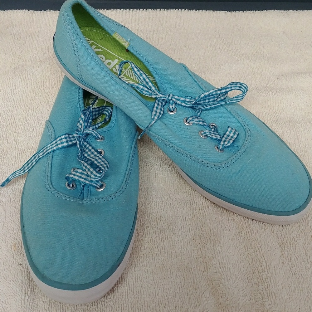 Sky Blue Keds size 7